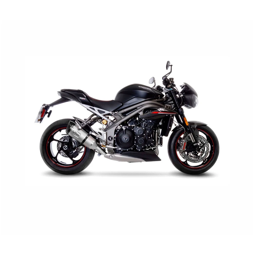 Auspuff LeoVince Factory S in inox zu Triumph (CH-Hom)