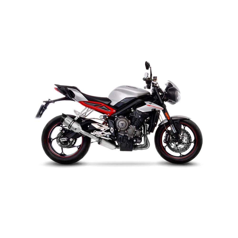 Auspuff LeoVince LV Pro in inox zu Triumph (CH-Hom)