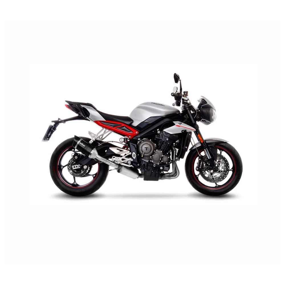 Auspuff LeoVince LV Pro in carbon zu Triumph (CH-Hom)