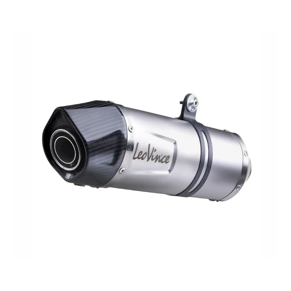 Auspuff LeoVince LV One Evo in inox zu Kawasaki (CH-Hom)