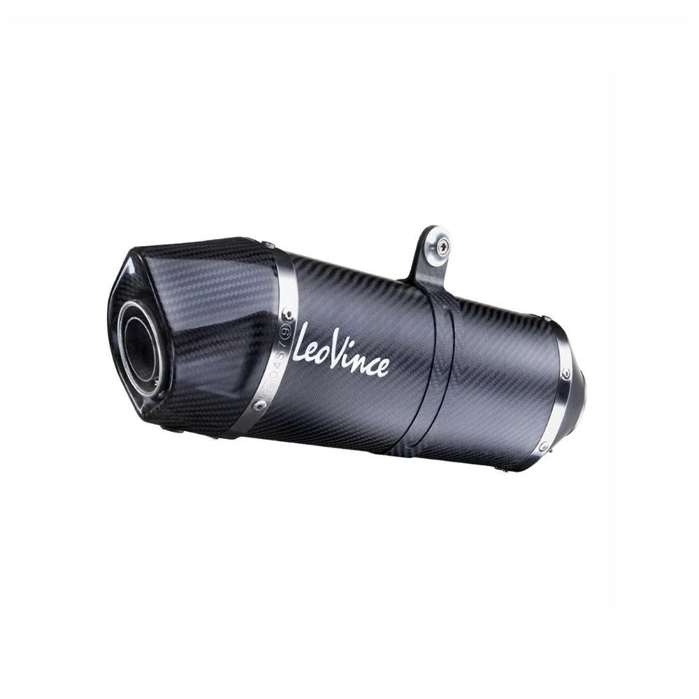 Auspuff LeoVince LV One Evo in carbon zu Kawasaki (CH-Hom)