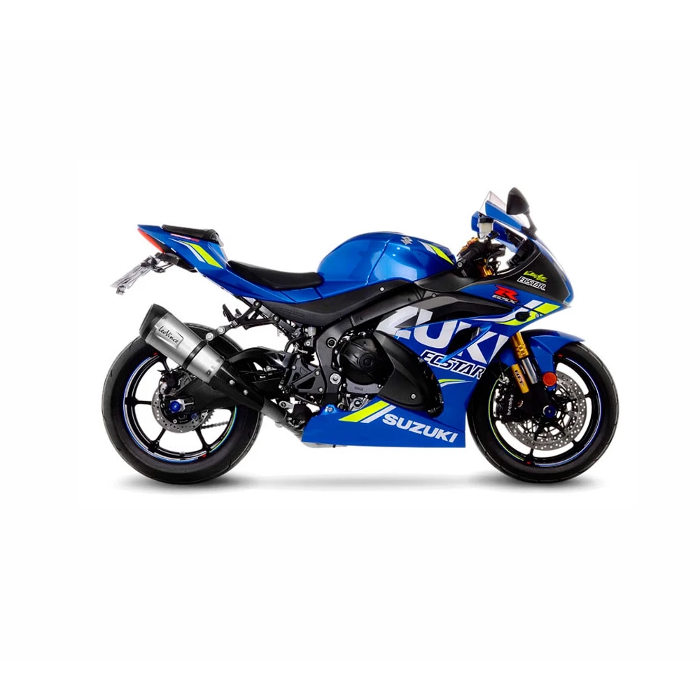 Auspuff LeoVince Factory S in inox zu Suzuki (CH-Hom)