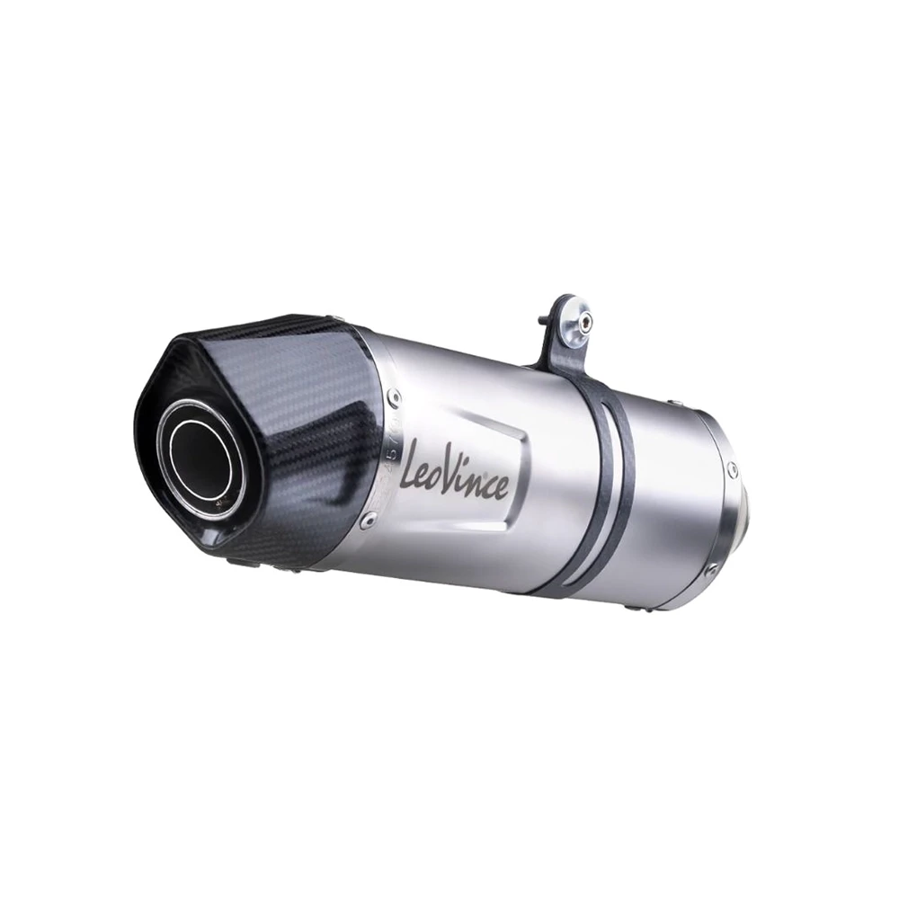 Auspuff LeoVince LV One Evo in inox zu Kawasaki (CH-Hom)