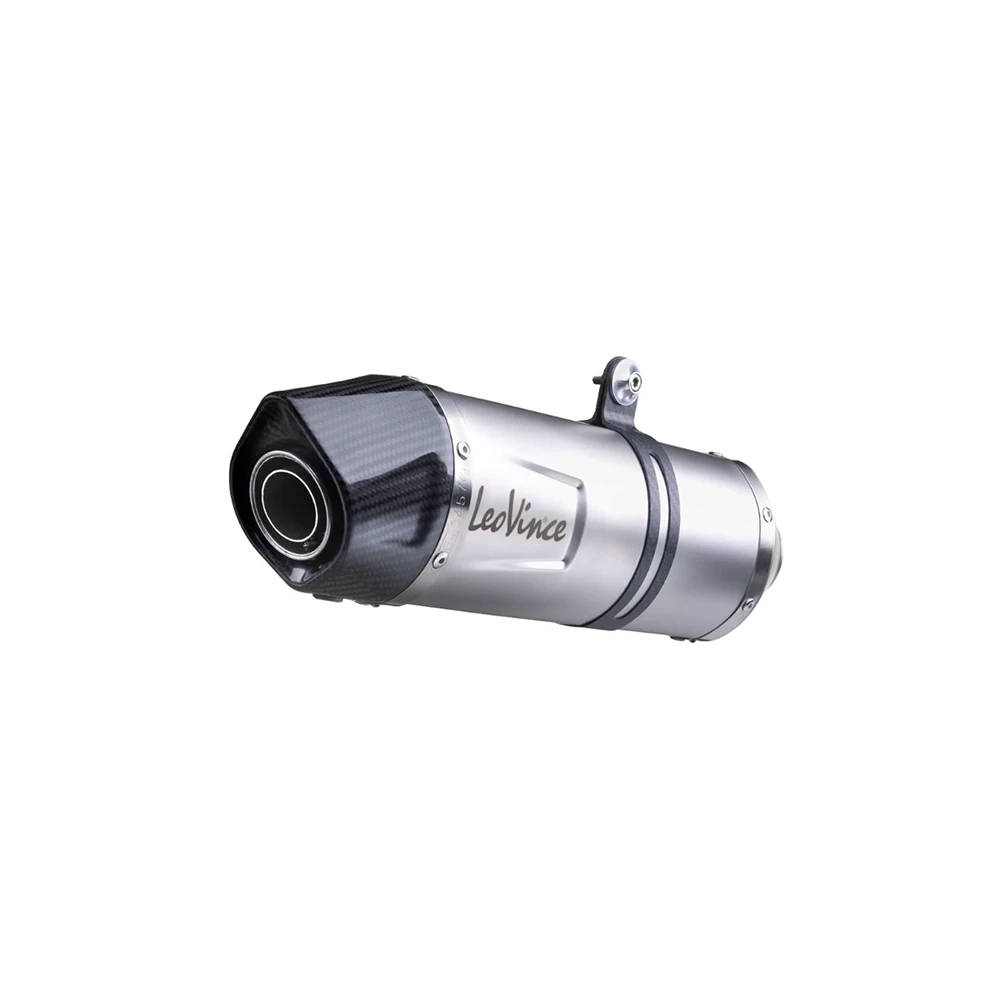 Auspuff LeoVince LV One Evo in inox zu Kawasaki (CH-Hom)