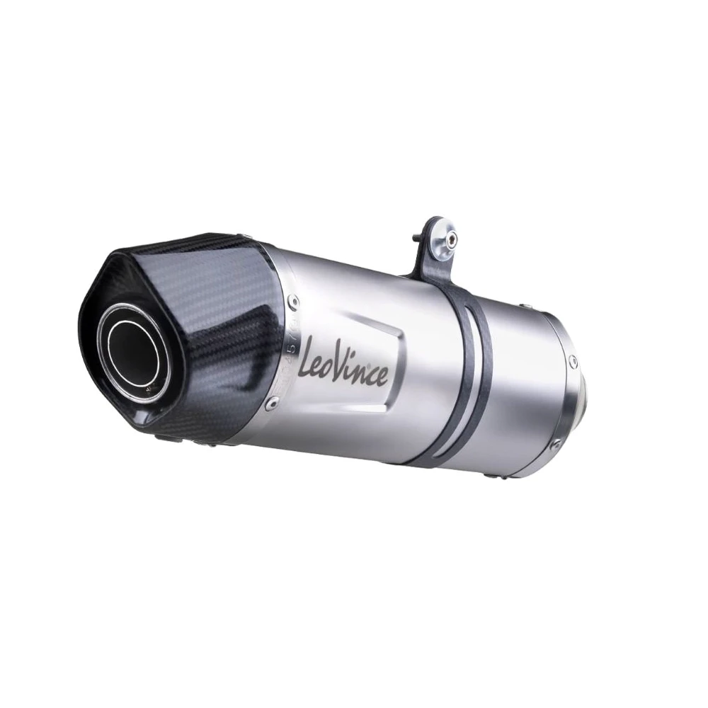Auspuff LeoVince LV One Evo in inox zu Honda (CH-Hom)