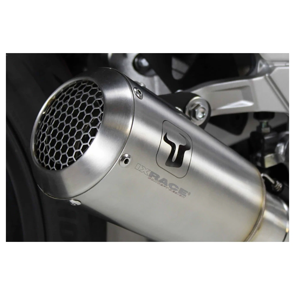 Auspuff IXRACE MK2 Mesh in inox zu Kawasaki (CH-Hom)