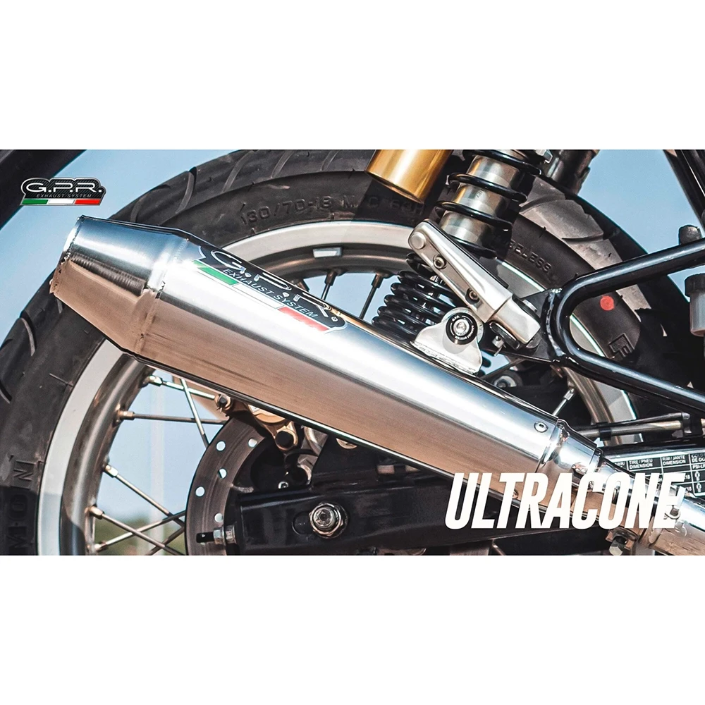 Auspuff GPR Ultracone in inox zu Kawasaki (CH-Hom)