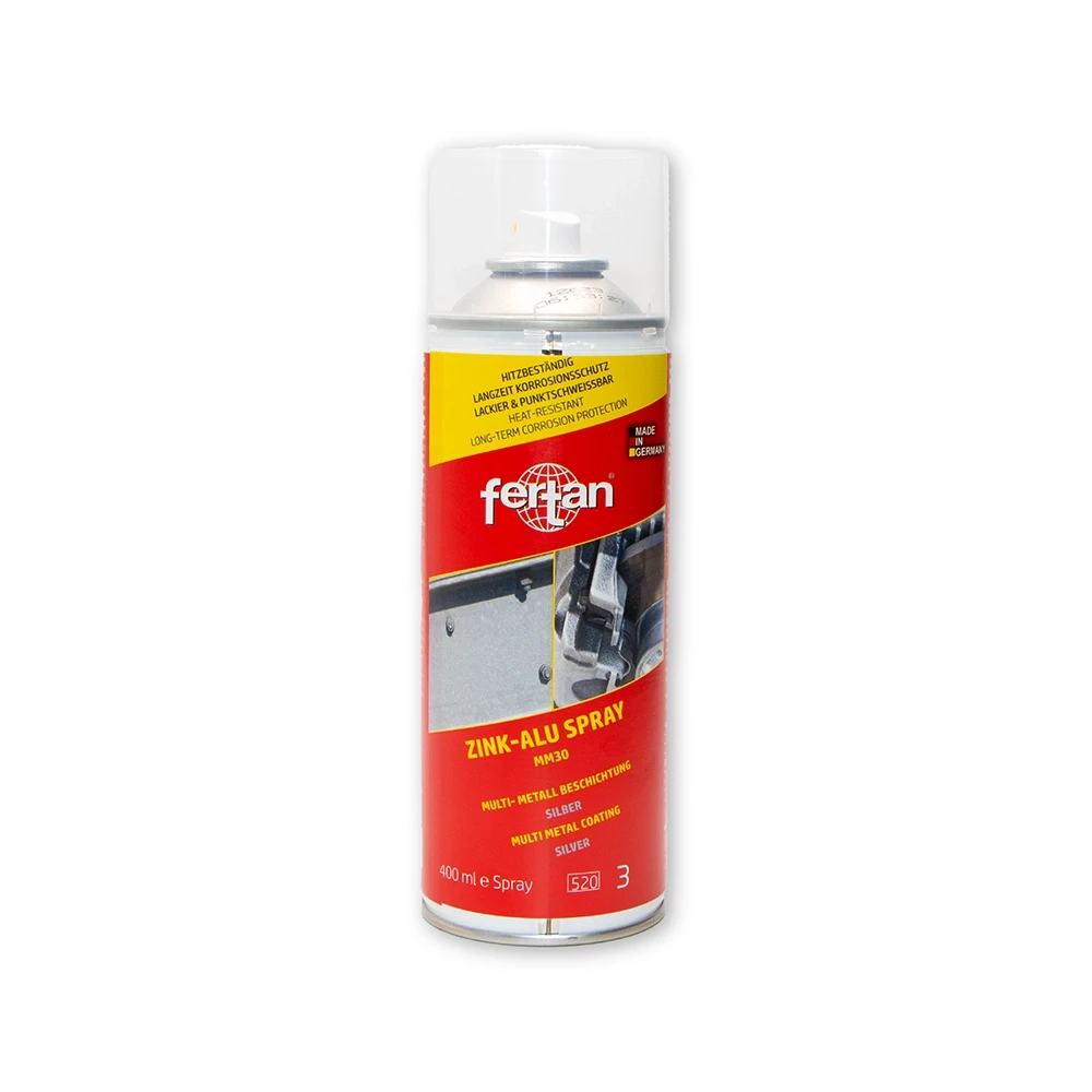 Zink Alu Spray FERTAN MM30 Korrosionsschutz Multi Metall Beschichtung 400 ml