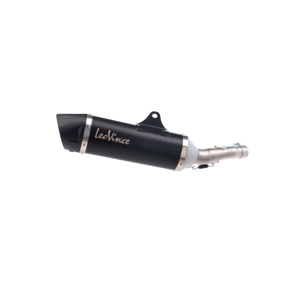 Auspuff LeoVince Nero in inox-schwarz zu Honda (CH-Hom)