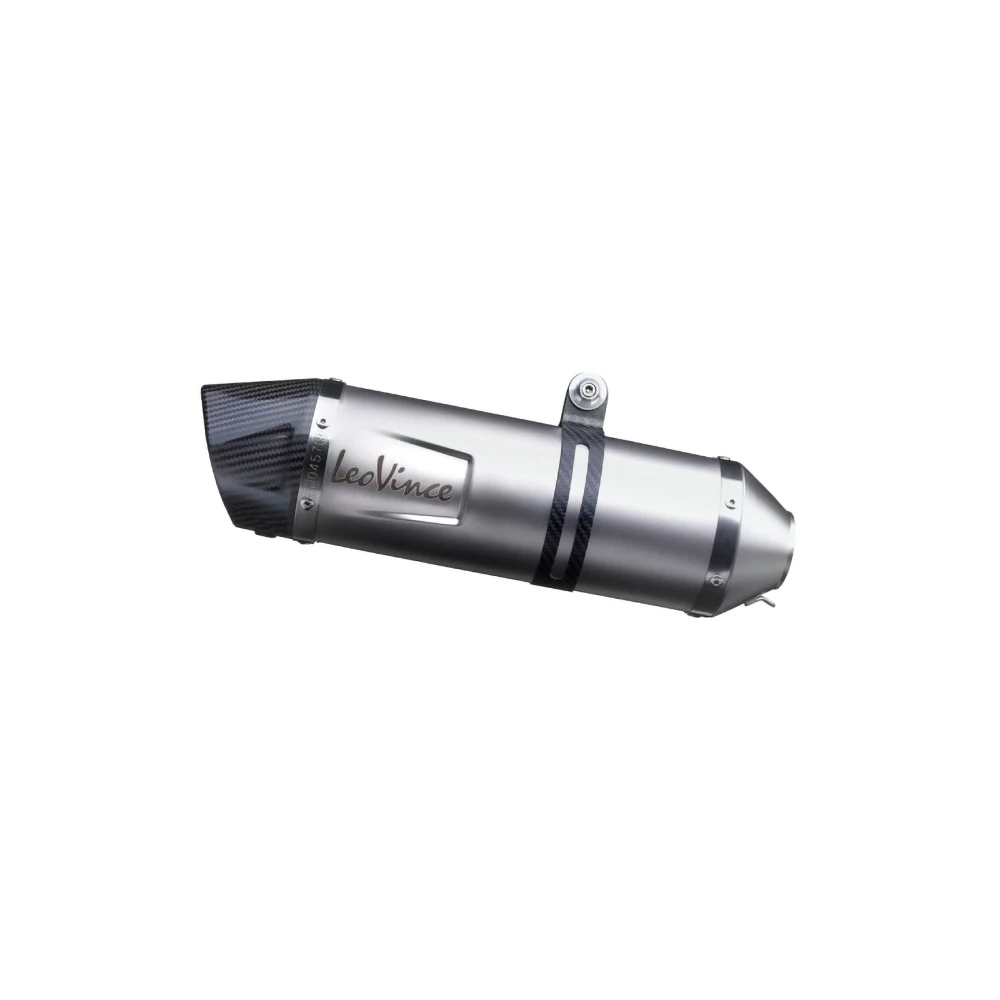 Auspuff LeoVince LV One Evo in inox zu Moto Guzzi (CH-Hom)