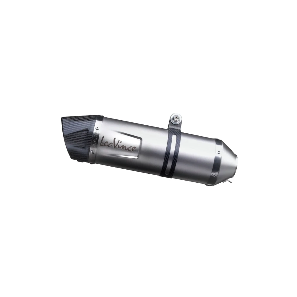 Auspuff LeoVince LV One Evo in inox zu Suzuki (CH-Hom)