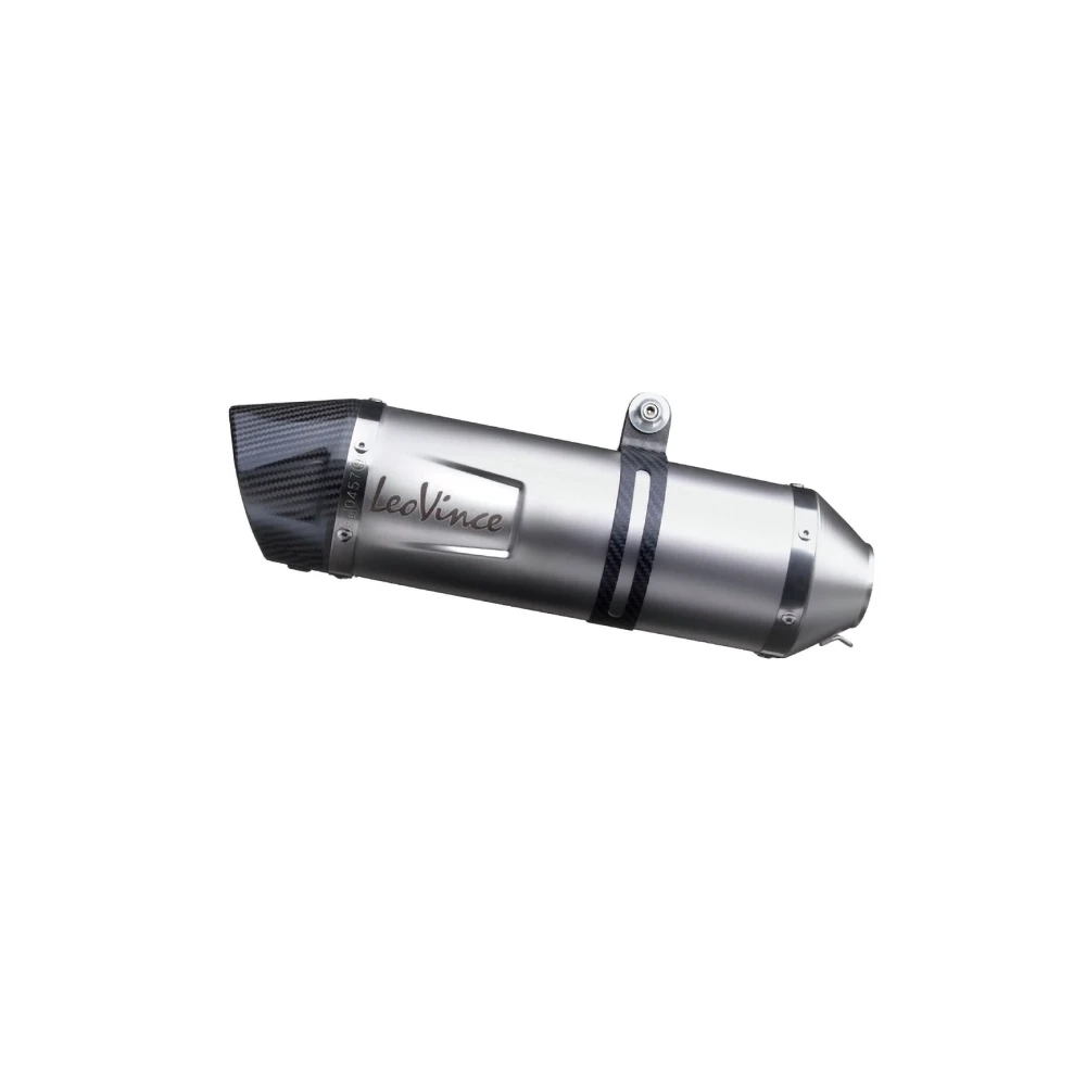 Auspuff LeoVince LV One Evo in inox zu Honda (CH-Hom)