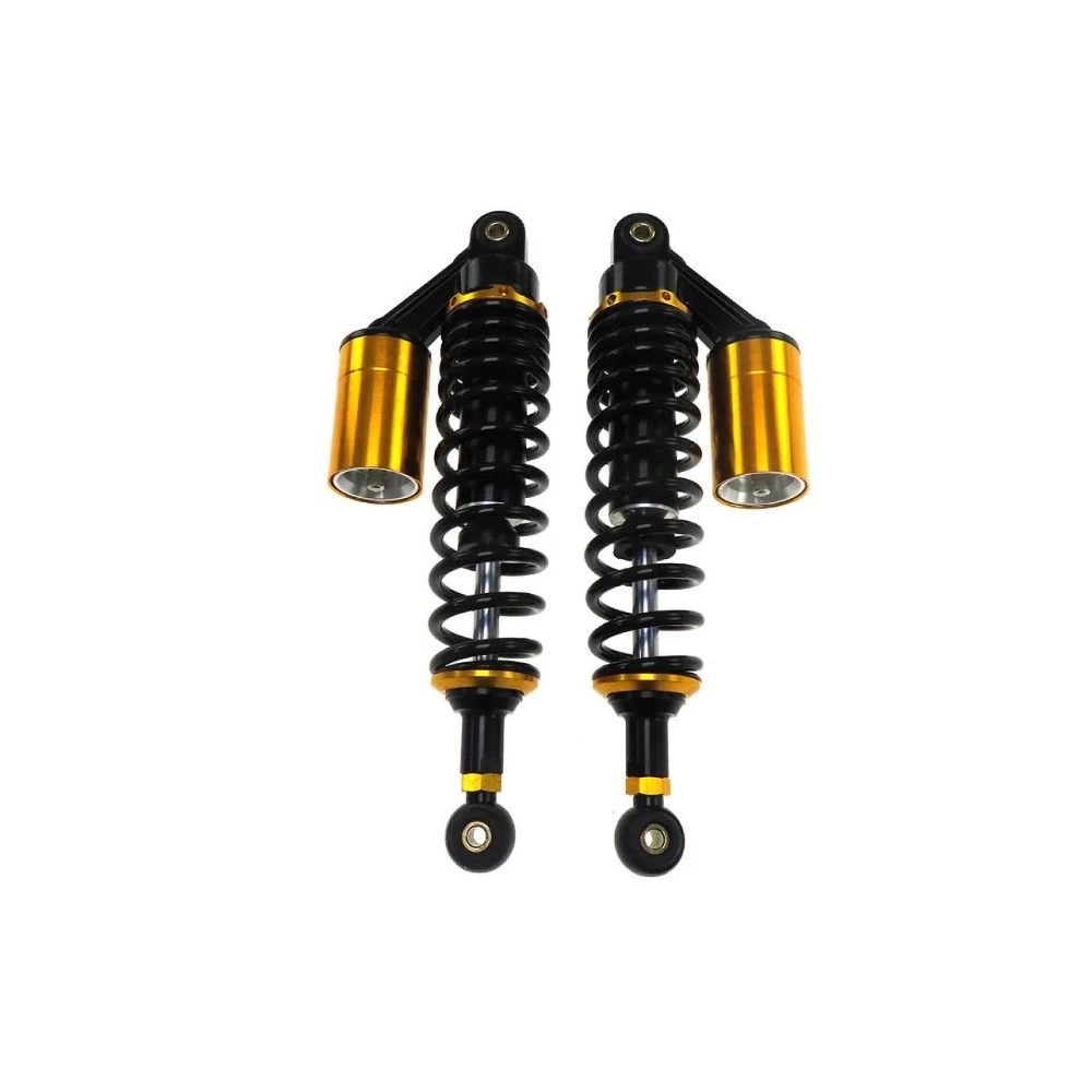 Stossdämpfer MOPED KINGS Piggyback 320mm in schwarz/gold