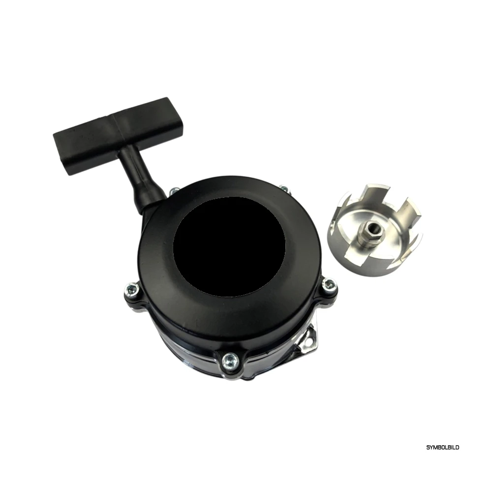 Seilzugstarter für PVL (inner Rotor)- Zündung, in grau zu Puch E50- Motor