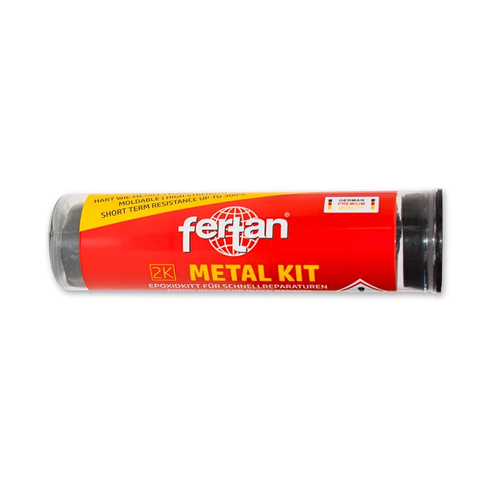 Flüssigmetall FERTAN 2K METALL KIT Epoxy Metall/Kunsstoff Tank Gehäuse 56 g