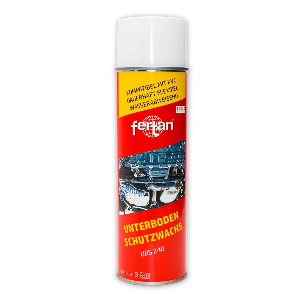 Unterbodenschutzspray FERTAN UBS 240 WACHS flexibel wasserabweisend transp 500ml