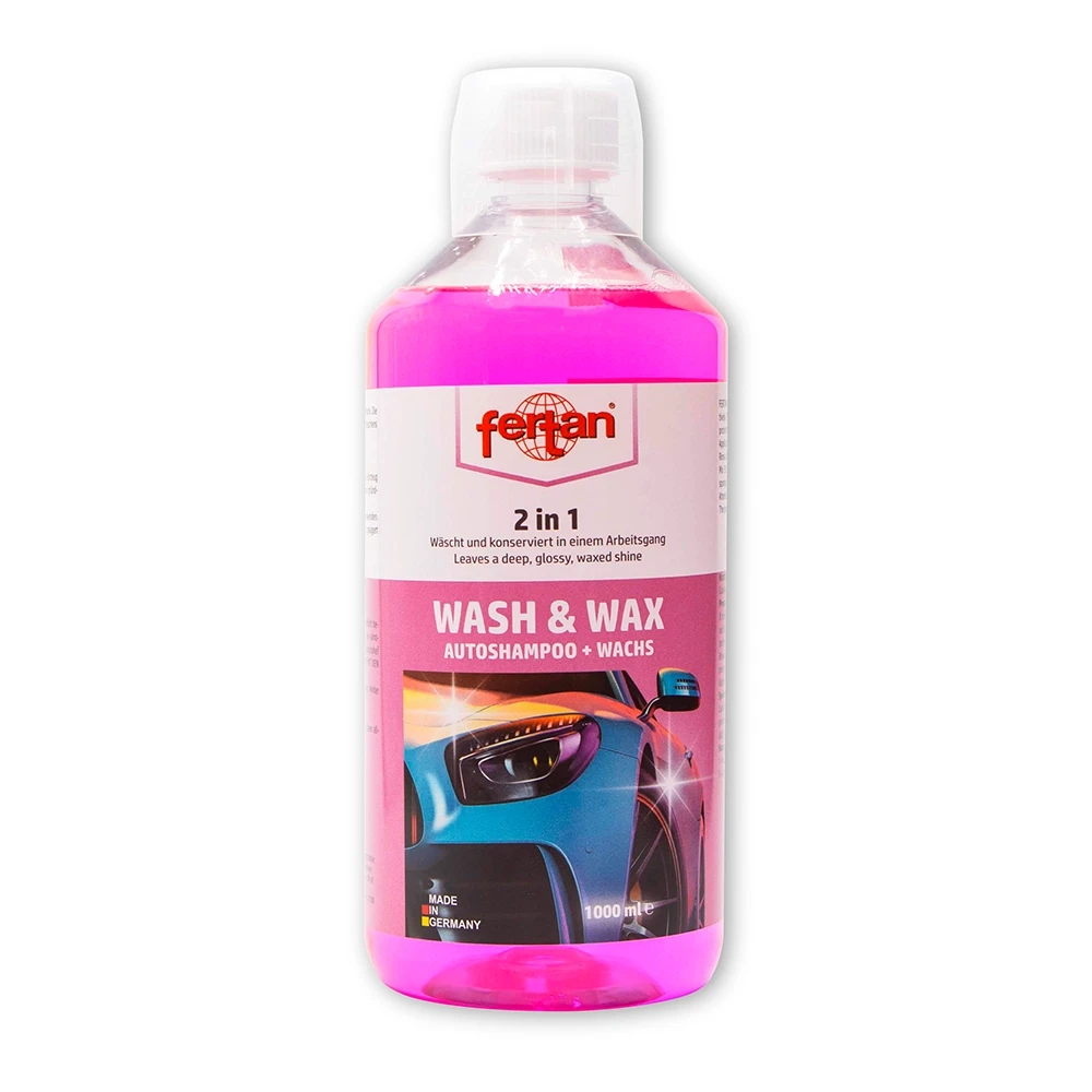 Autoshampoo FERTAN WASH & WAX Wasch-Reiniger Moto/Bike/Velo 1 L