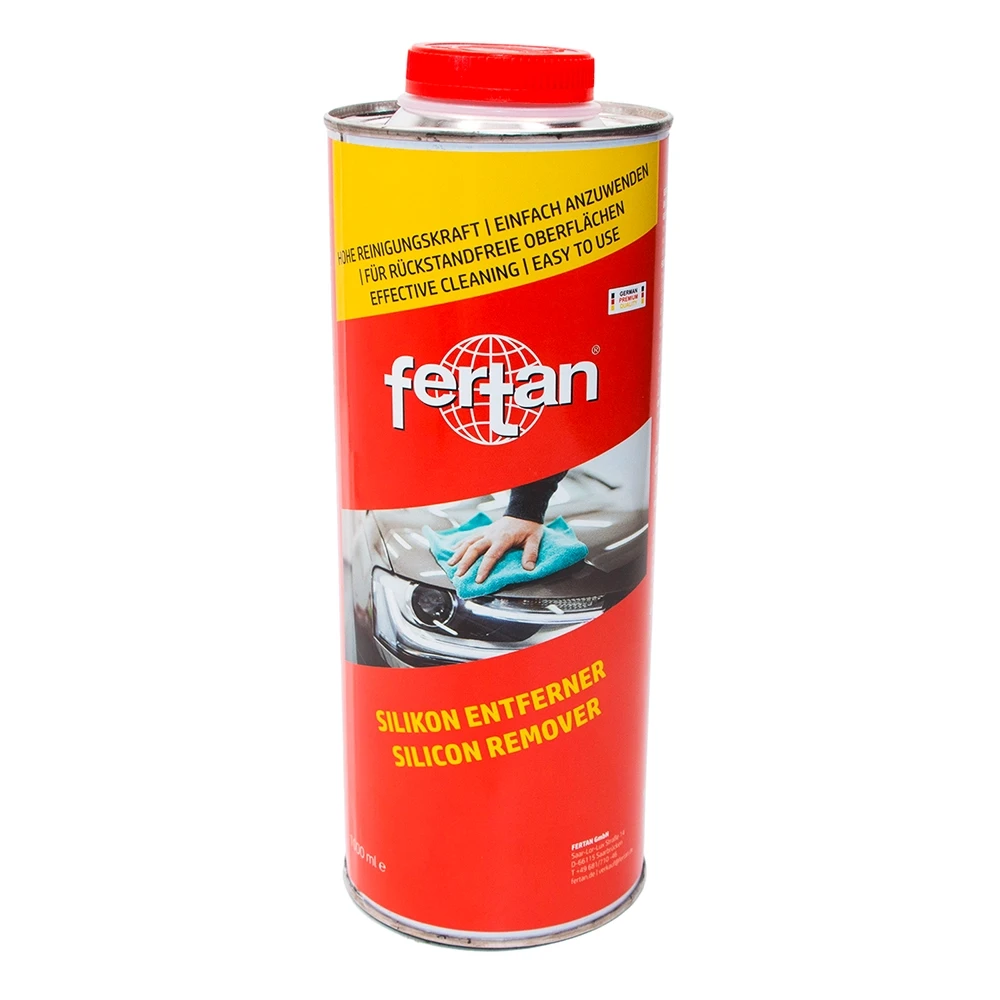 Reinigungsmittel FERTAN SILIKON ENTFERNER entfetten Blechflasche 1 L