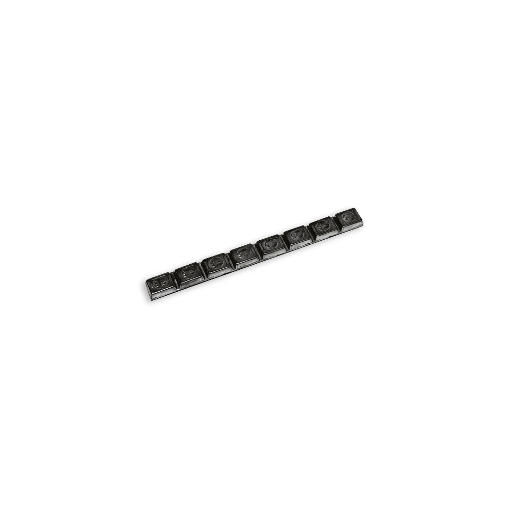 Auswuchtgewicht 10mm schmal (10 Stk) à 8x5g, schwarz