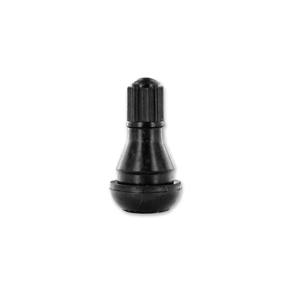 Ventil gerade/schwarz für Tubelessfelge 11.3mm (TR412)