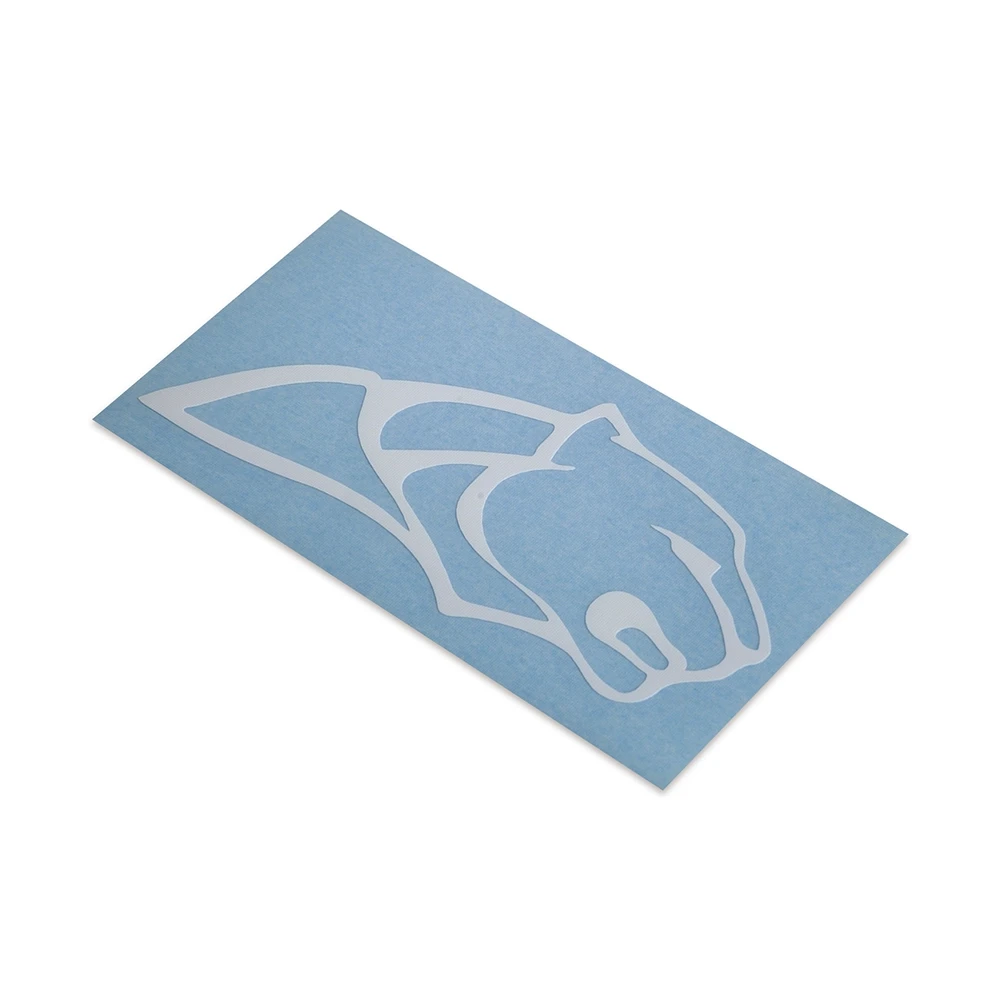 Aufkleber Jaguar 10cm weiss (10x5cm) NETTOPREIS