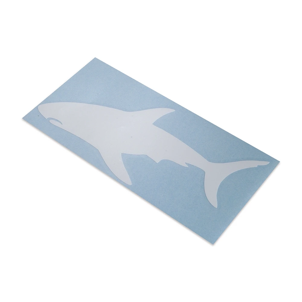 Aufkleber Shark weiss (16cm ) NETTOPREIS