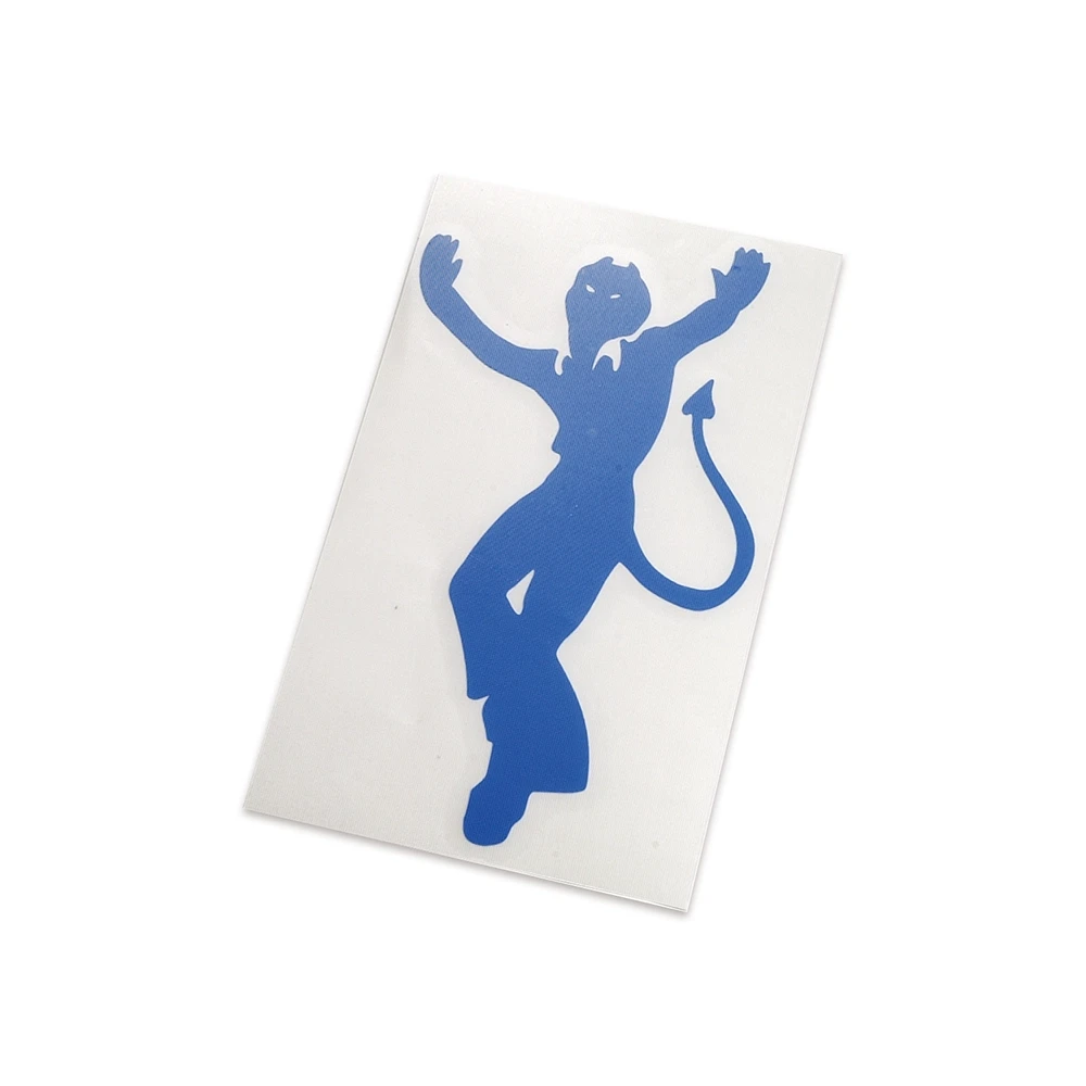 Aufkleber devil blau (12cm) NETTOPREIS