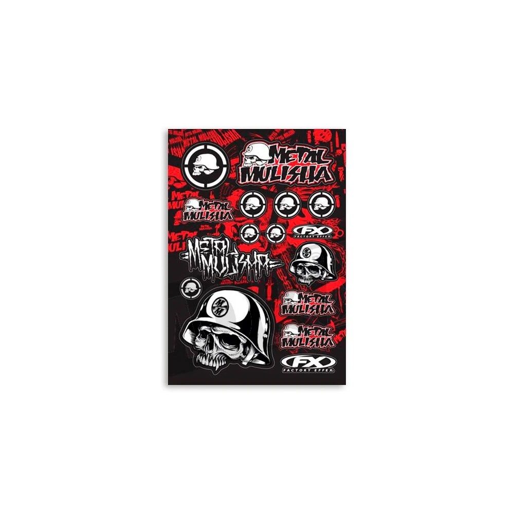 Aufkleberset FX Metal Mulisha (33 x 48cm)