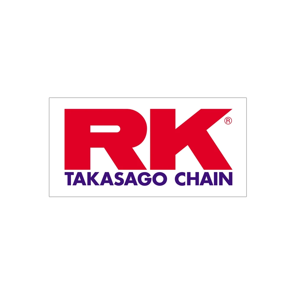 Aufkleber RK Chain 130x62mm weiss