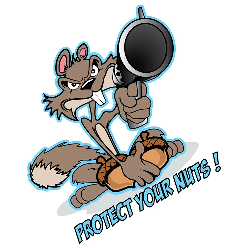 Aufkleber protect your nuts (7x7cm)