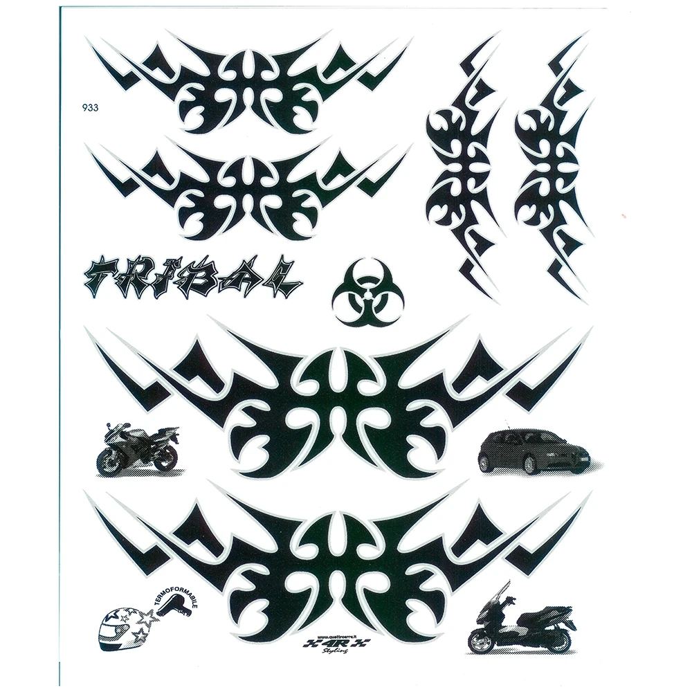 Aufkleber Tribal horizontal (20x24cm) NETTOPREIS