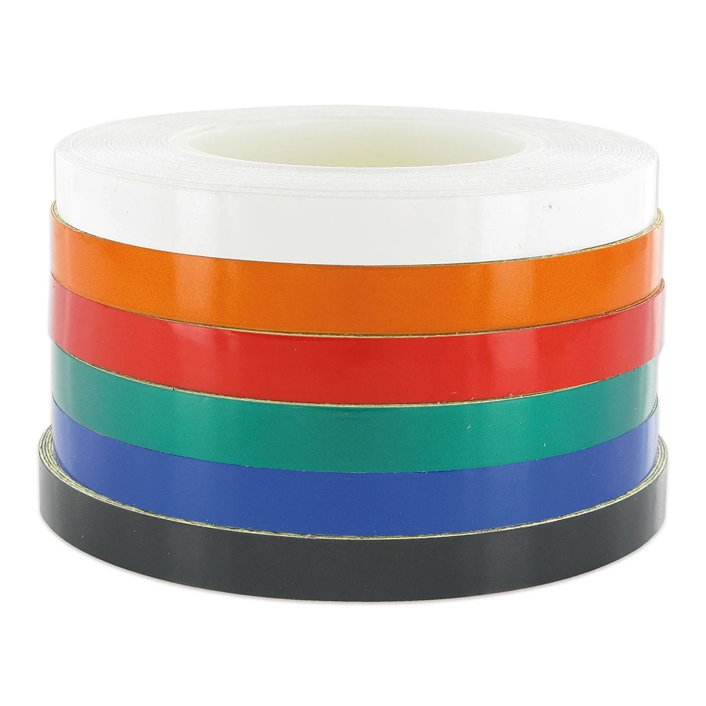 Felgenband str8 7mm/9m rot metallic