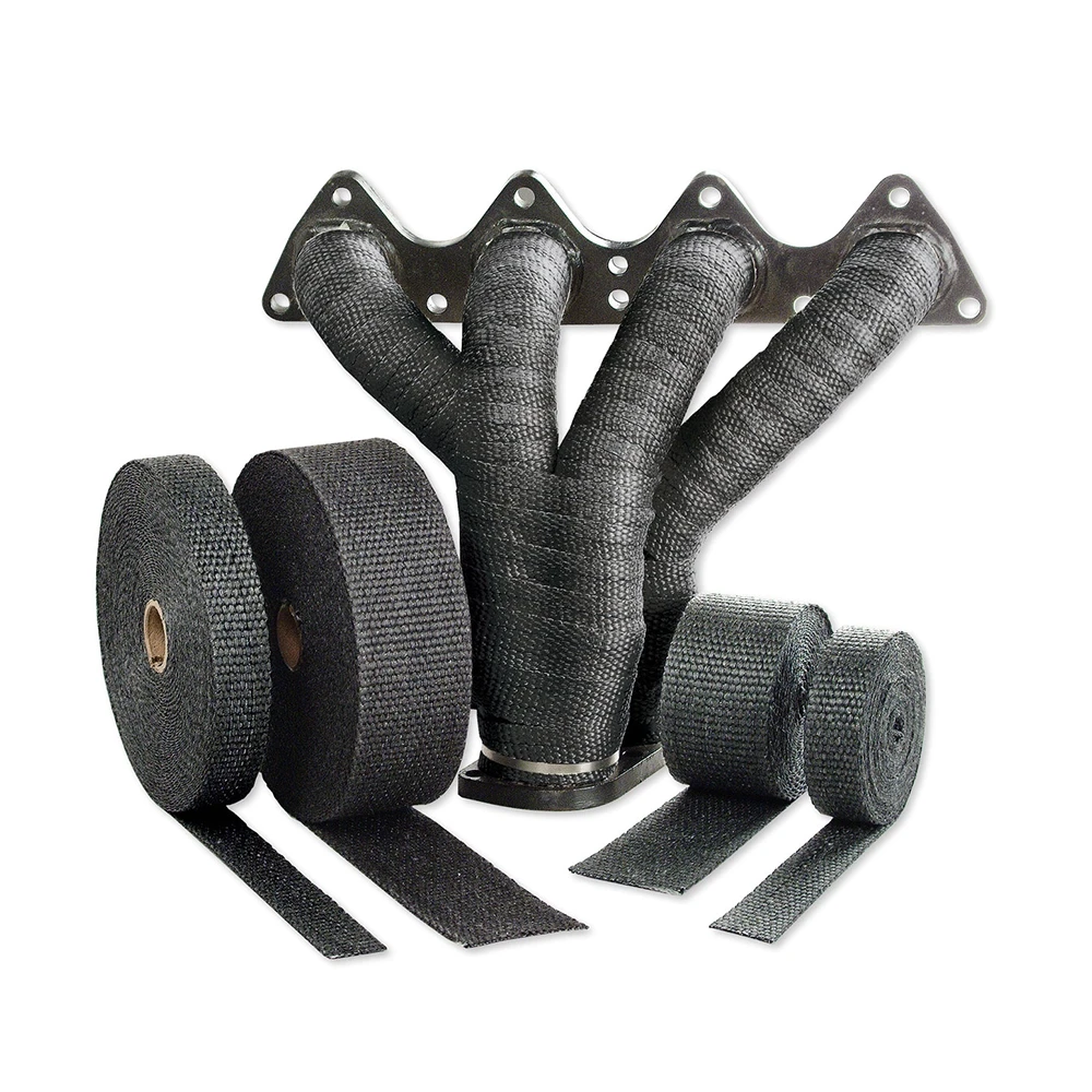 Auspuffband DEi 2 Zoll (50.8mm) x 4.5m schwarz