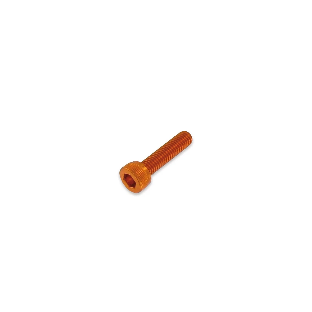 Inbusschraube M5x20mm Alu orange (6 Stück)