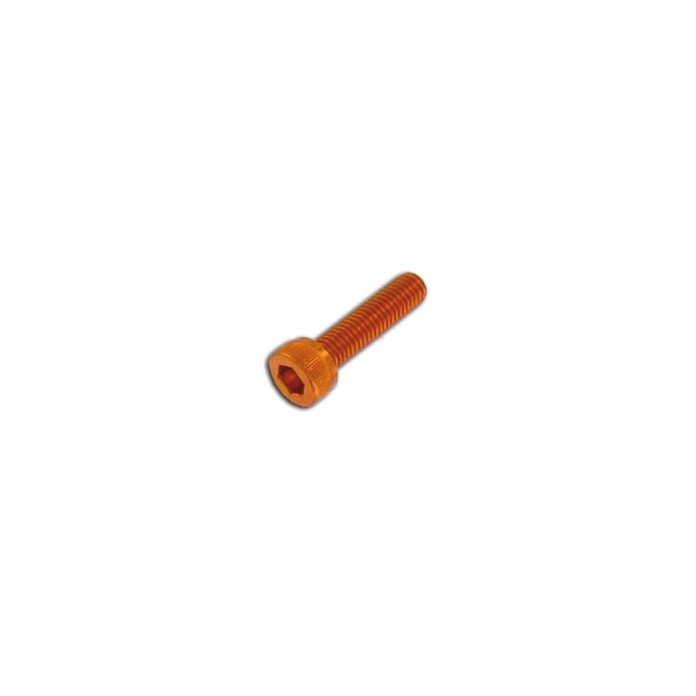 Inbusschraube M5x45mm Alu orange (6 Stück)