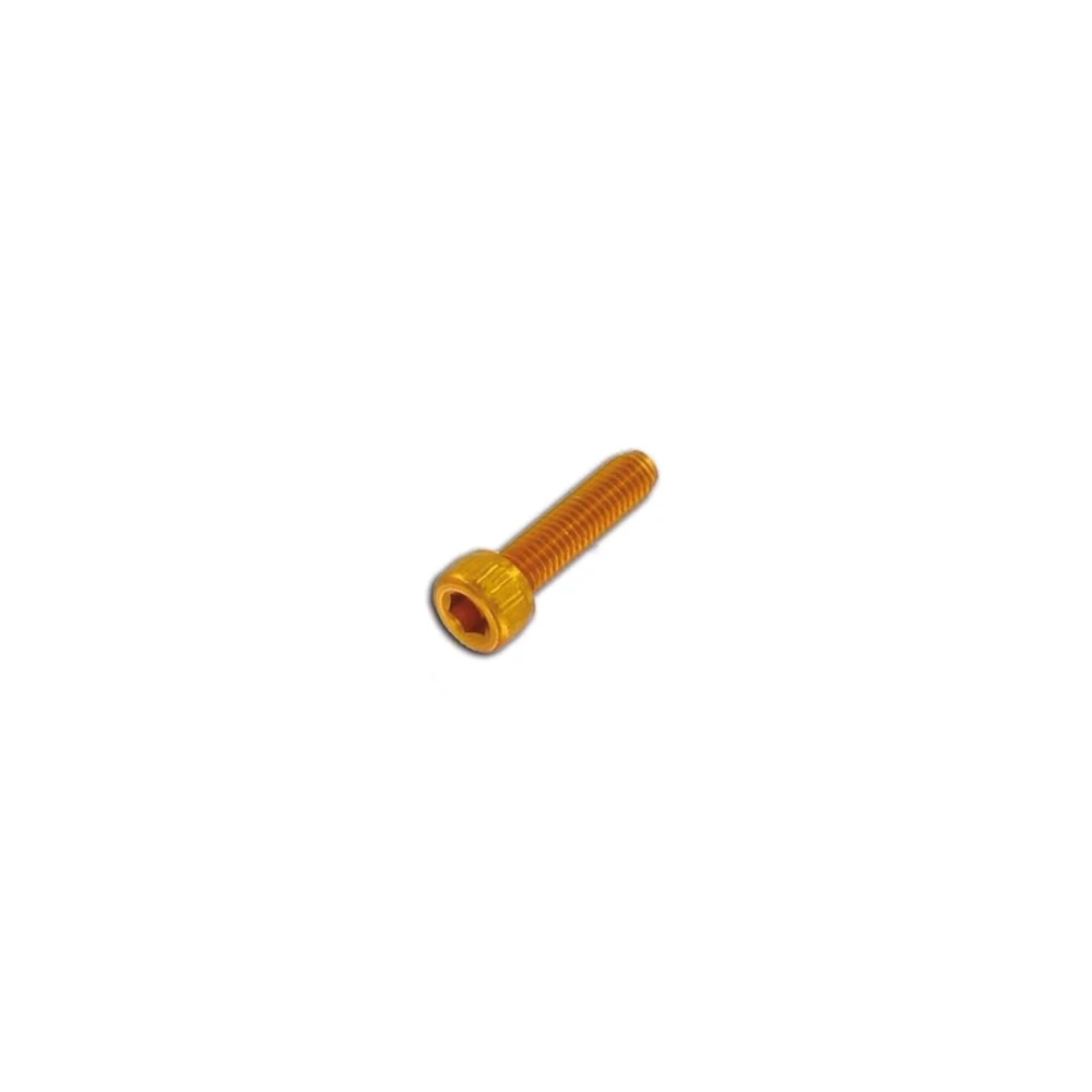 Inbusschraube M6x20mm Alu gold (6 Stück)