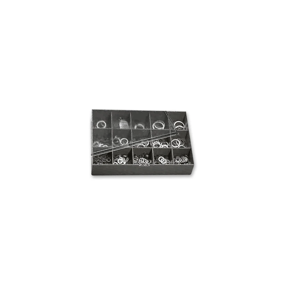 Aludichtung-Set 6x10mm bis 22x28mm (400 Stück)