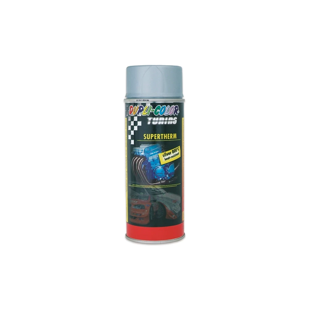 Spray Dupli-Color Auspufffarbe silber 800 Grad 400ml.
