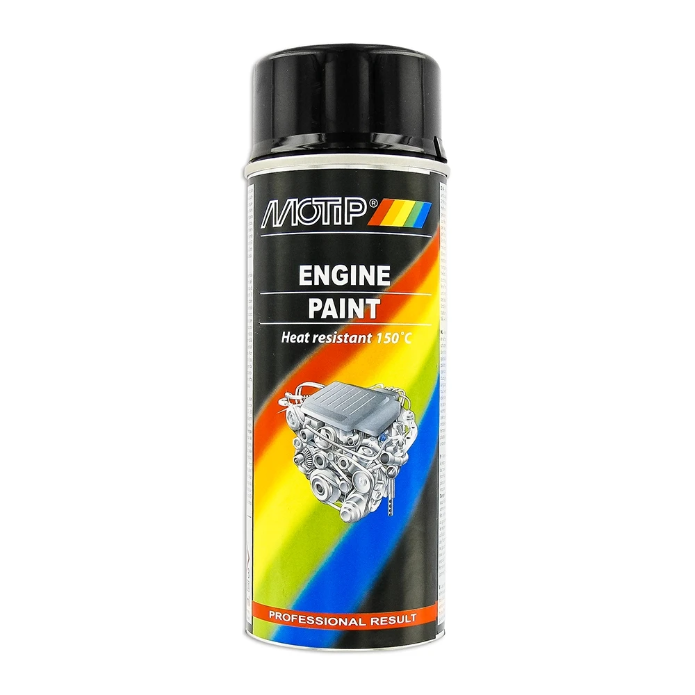 Motorenfarbe (Engine Paint) 150°C 400 ml schwarz
