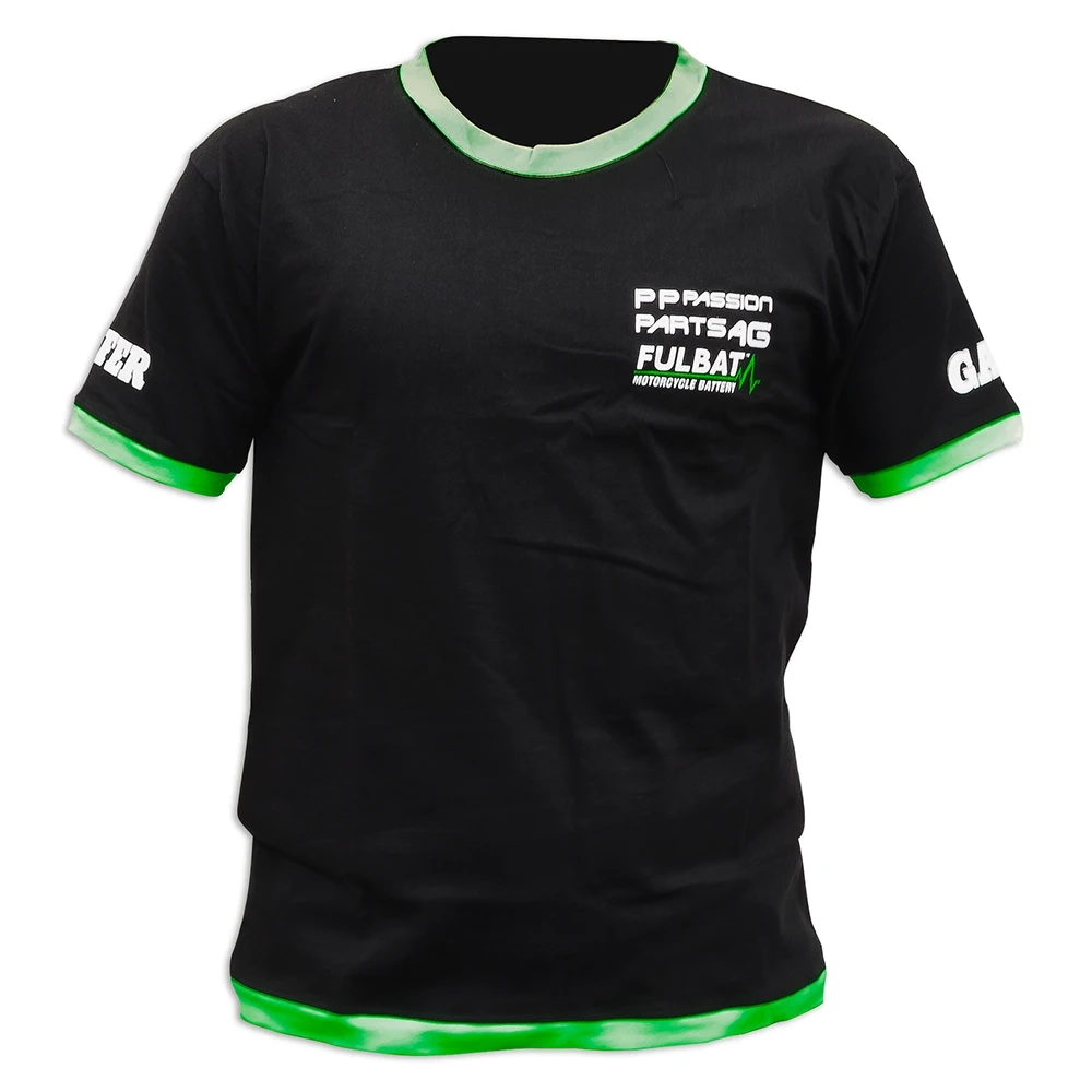 T-Shirt PP passion parts AG schwarz/grün S