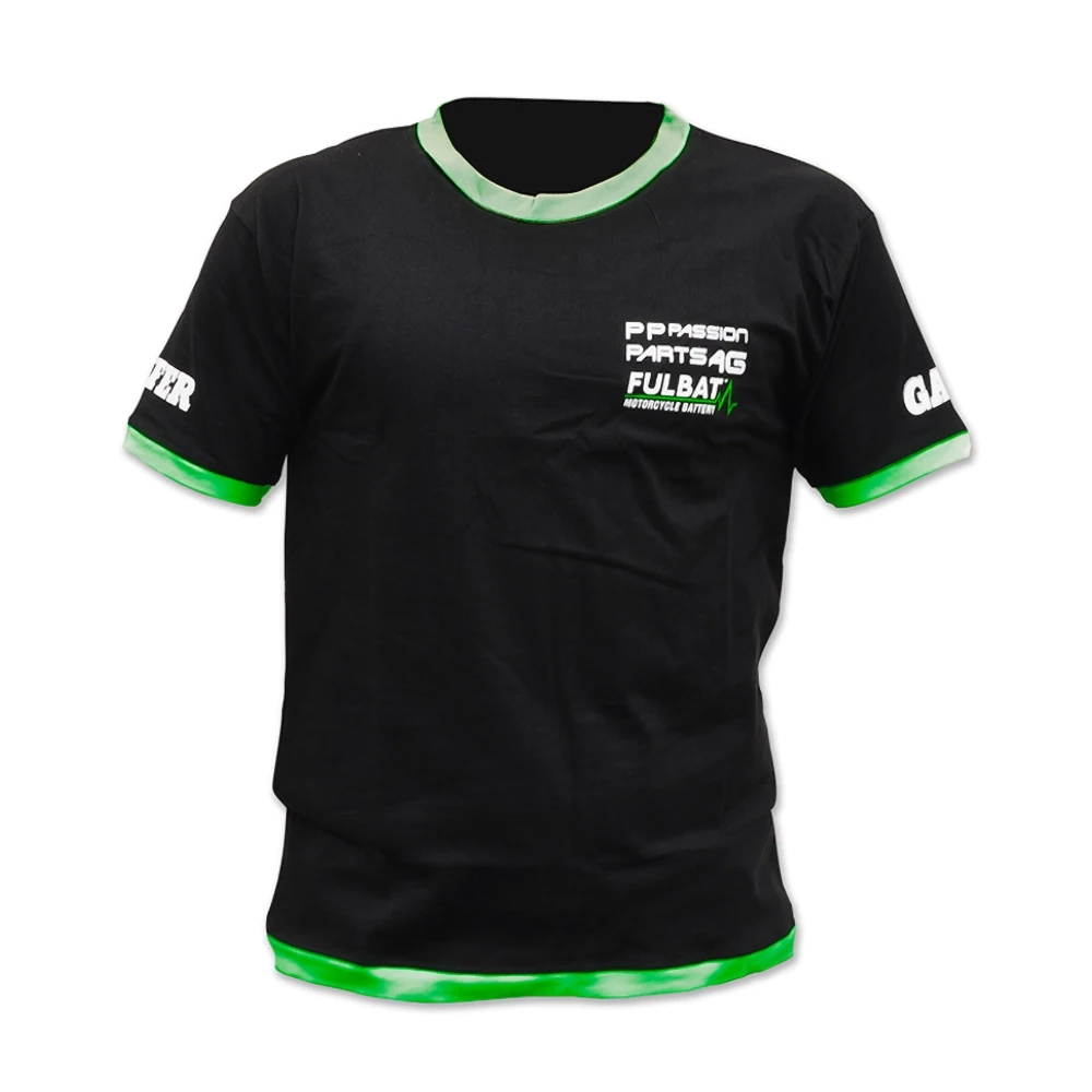 T-Shirt PP passion parts AG schwarz/grün XXXL