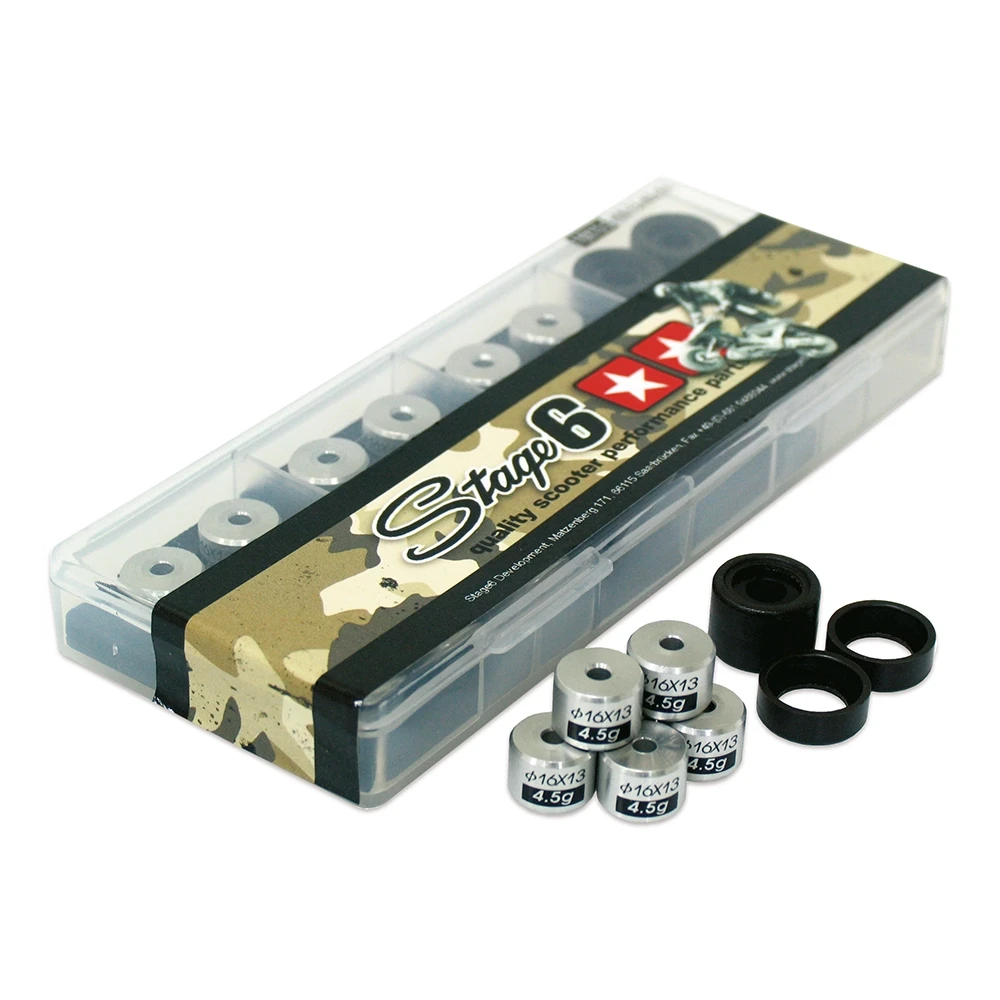 Variogewichte Abstimmset Stage6 15x12mm 3.0 - 4.5 Gr.