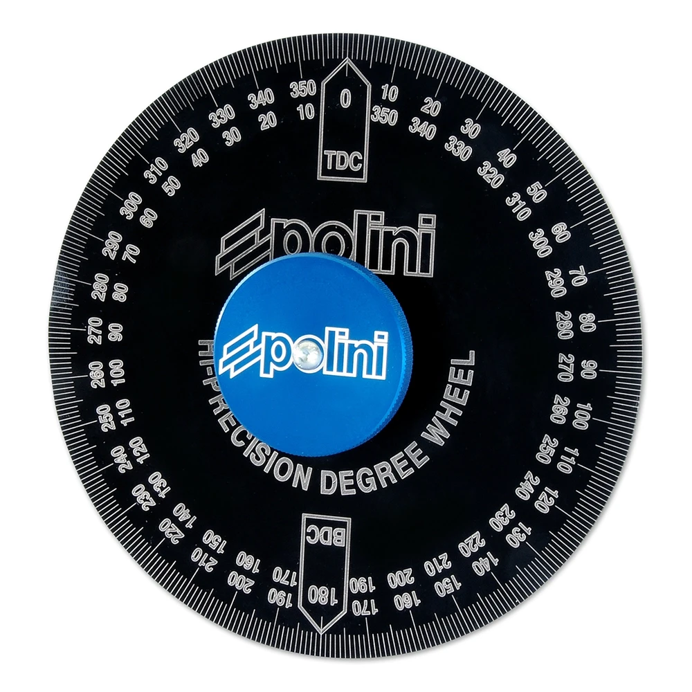 Gradscheibe Polini Aluminium Ø 220mm inkl. Adapter M10+M12