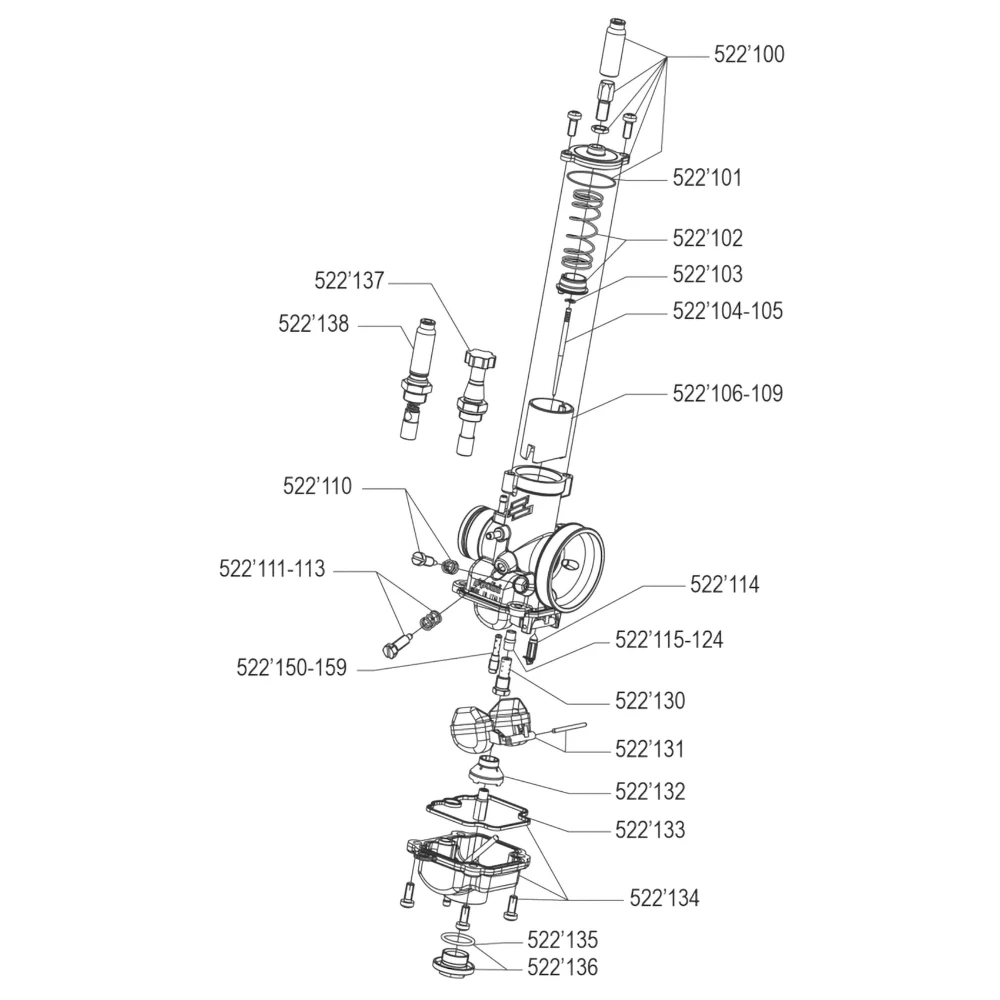Nebendüse Polini (Grösse 42)