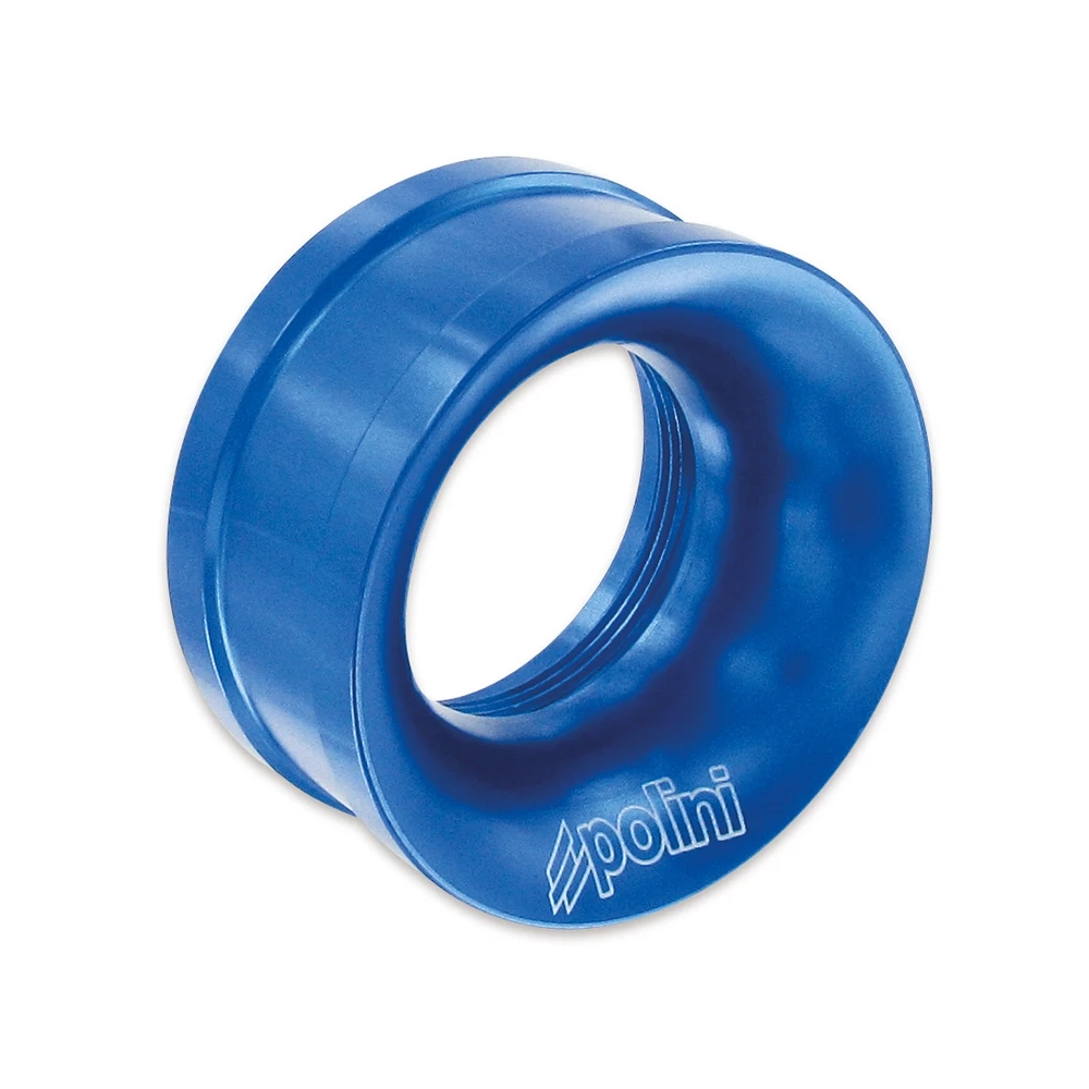 Ansaugtrichter Polini (Anschluss 32mm) blau eloxiert