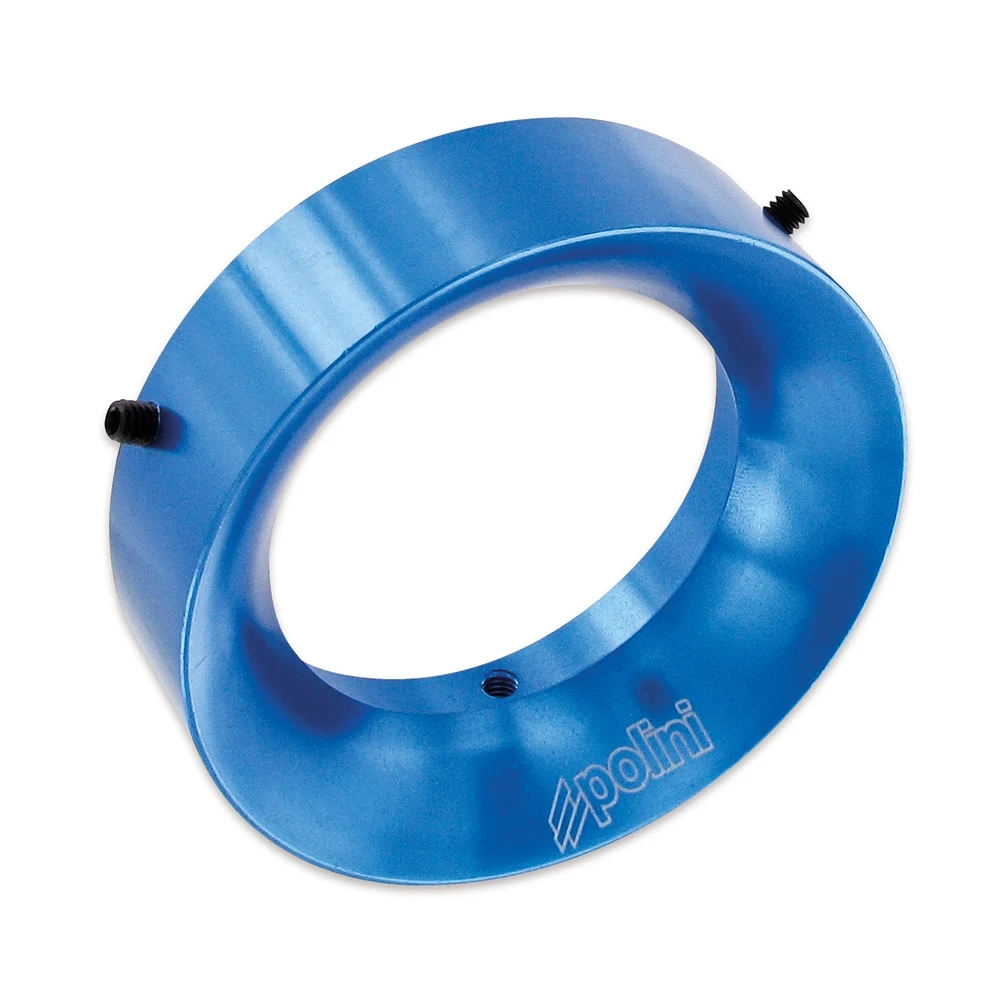 Ansaugtrichter Polini (Anschluss 50mm) blau eloxiert