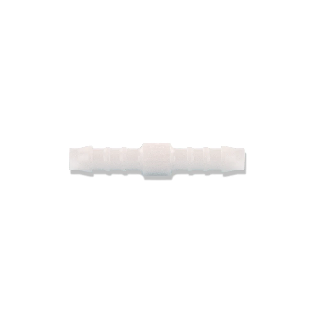 Verbindungsstück 6mm für Benzinschlauch, Oelschlauch, Lungen weiss