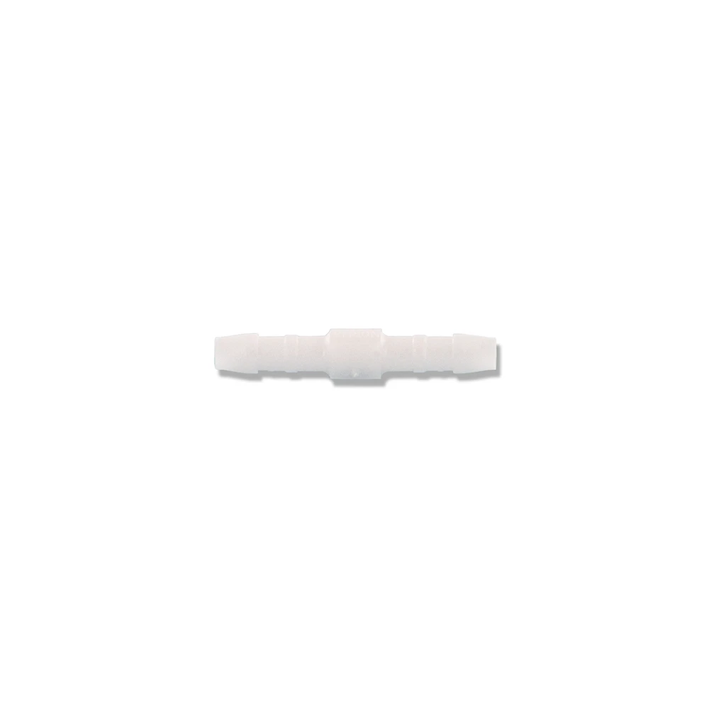 Verbindungsstück 4mm für Benzinschlauch, Oelschlauch, Lungen weiss