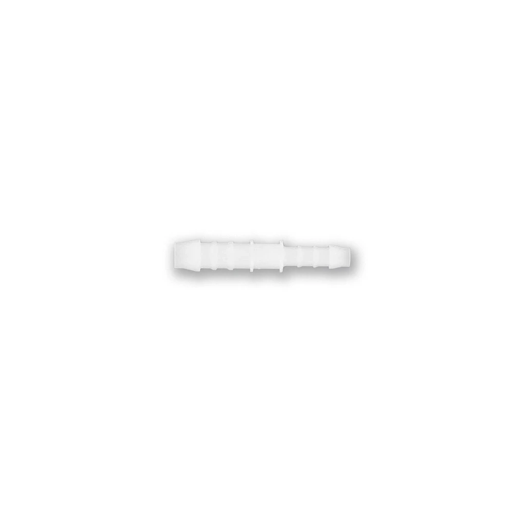 Verbindungsstück von 8mm auf 6mm für Benzinschlauch, Oelschlauch, Lungen weiss