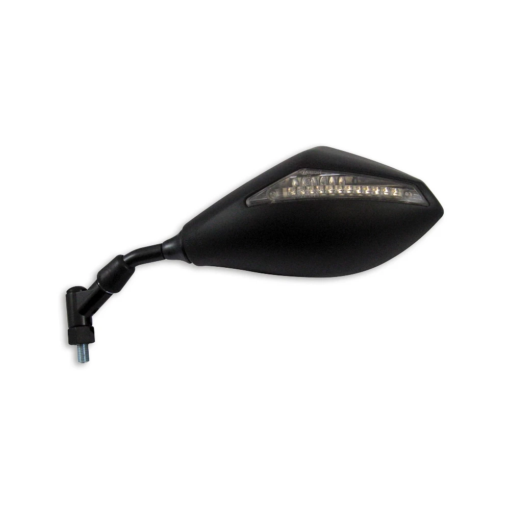 Rückspiegel-Set LED-Blinker Lenkermontage schwarz CE